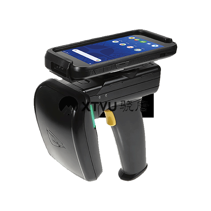 2128P RFID Sled 将Memor 11 PDA扩展为手持式UHF RFID读写设备。